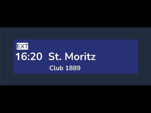 RhB Ansage » Reminder Extrazug nach St. Moritz (Club 1889 Extrafahrt) | SLBahnen
