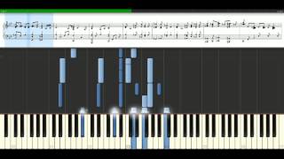 Katie Melua - I think it&#39;s going to rain today [Piano Tutorial] Synthesia
