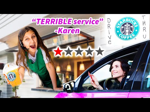 I turned my HOUSE into a STARBUCKS drive thru