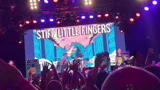 STIFF LITTLE FINGERS barbed wire love live slf rebellion 2022