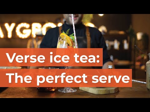 Horeca training | Verse ice tea: The perfect serve