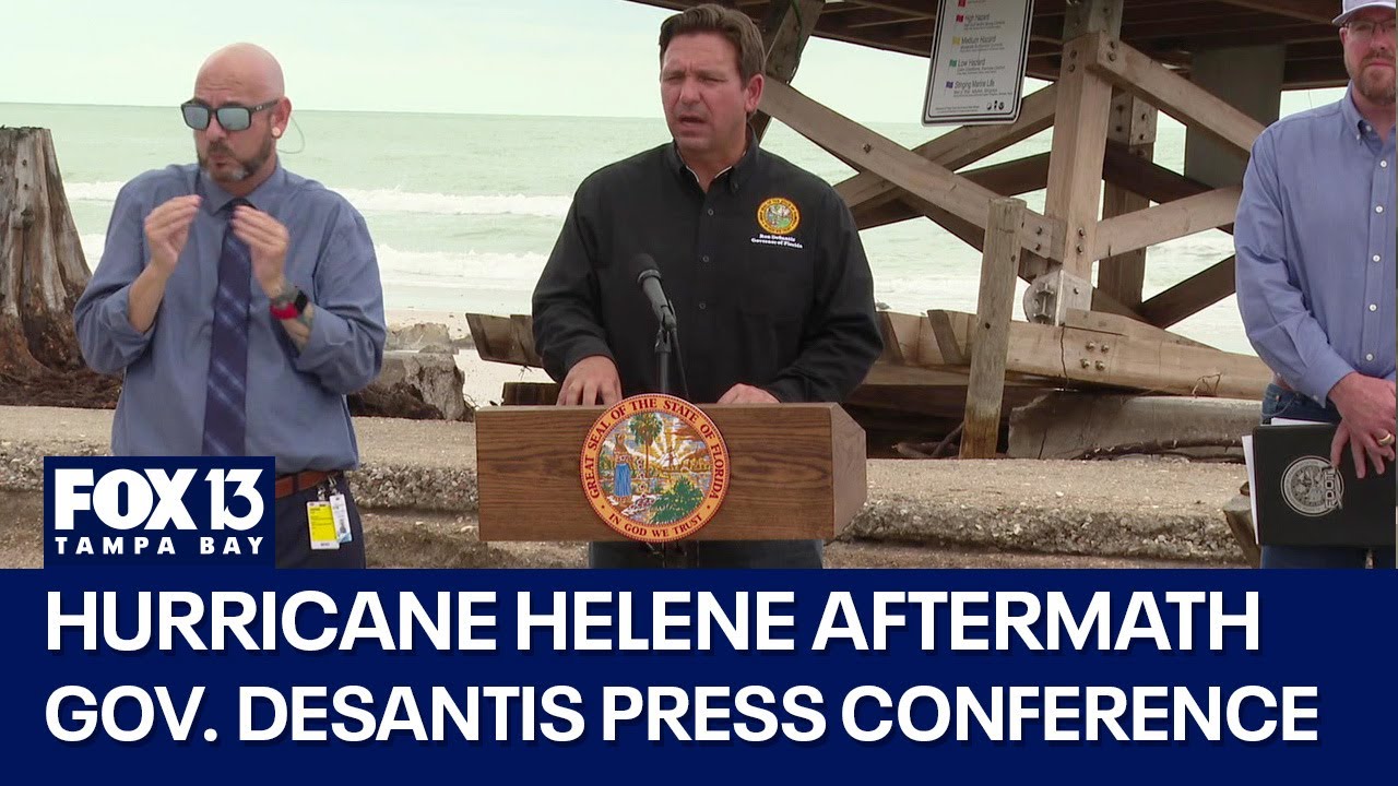 Gov. DeSantis gives Hurricane Helene update