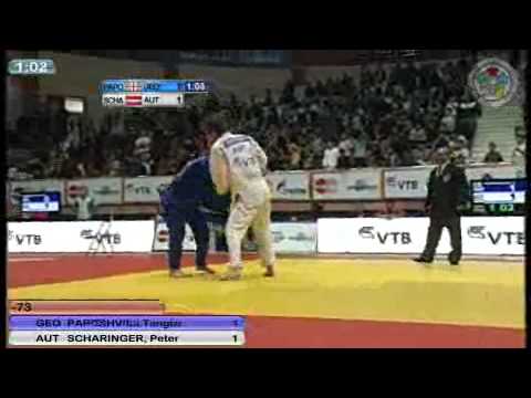 Judo Grand Prix Baku 2011: -73kg  PAPOSHVILI, Tengizi (GEO)  -  SCHARINGER, Peter (AUT)