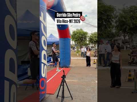 🏃🏽🏆 Corrida São Pedro Vila Rica-MT 2026 | #matogrosso #araguaia #corrida #viralvideos
