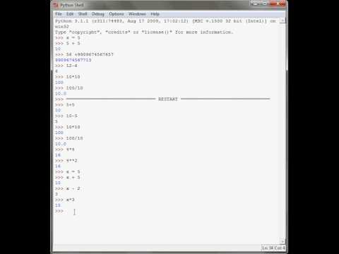 Python Programming Tutorial Prt5 Numbers Integers Vs Floats