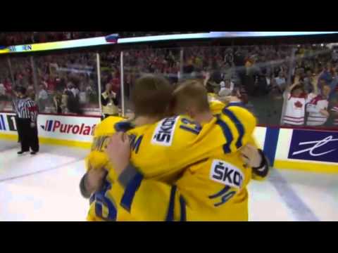2012 WJC Final - Mika Zibanejad's golden goal