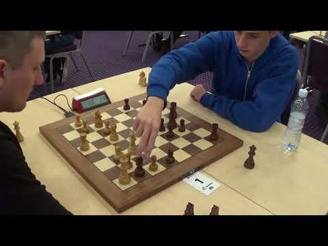 IM Vladimir Sveshnikov - FM Gorodetsky David, Blitz chess, French defense,