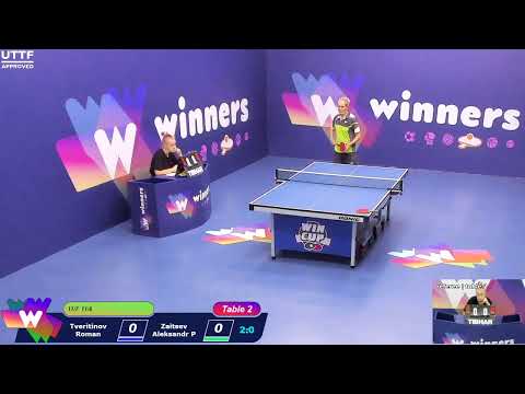 WINners CUP table 2  30.08  Tveritinov Roman - Zaitsev Aleksandr P 12:00