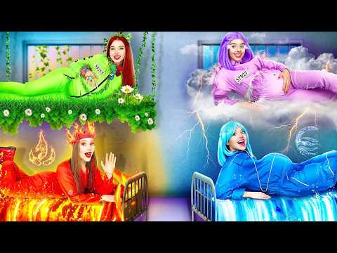 Os Quatro Elementos: Grávidas na Cadeia! Menina Fogo, Menina Água, Menina Ar e Menina Terra