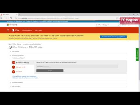 Microsoft Office 365  Lizenz mit anderen Nutzern teilen
