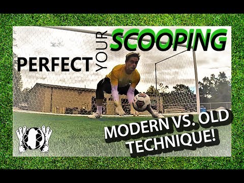 Modern Scooping Technique | VS. Old Technique | Goalkeeper Technique | Virtual Coaching | GKeeping