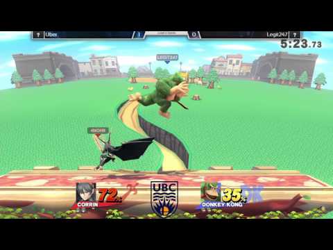 UBC Smash #10: Uber (Corrin) vs Legit247 (Donkey Kong) - Losers Semis