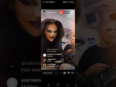 krystal versace - rpdr uk s3 🇬🇧 - instagram live - wednesday, 21 september 2022