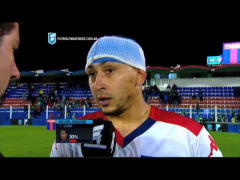 Luna: "Que sea el punto de partida". Tigre. Fecha 23. Primera División 2015. FPT
