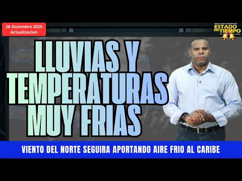 Rain in the north and very cold temperatures tonight