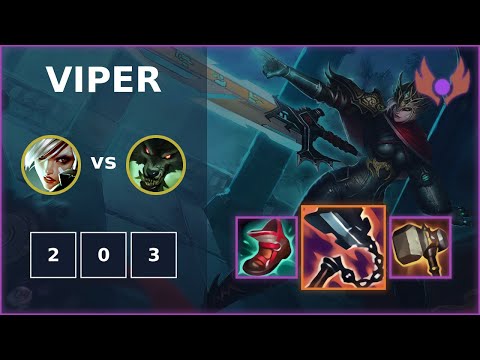 [ Viper ] Riven TOP vs Warwick | NA MASTER | LOL Season 2022
