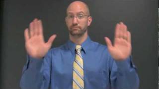 Days of the Week - ASL Vocabulary