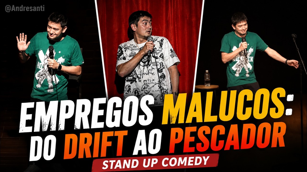 EMPREGOS MALUCOS E MALUCOS NOS EMPREGOS | André Santi | Stand Up Comedy