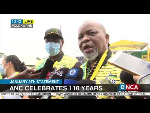 ANC top officials brief media at the January 8 celebrations