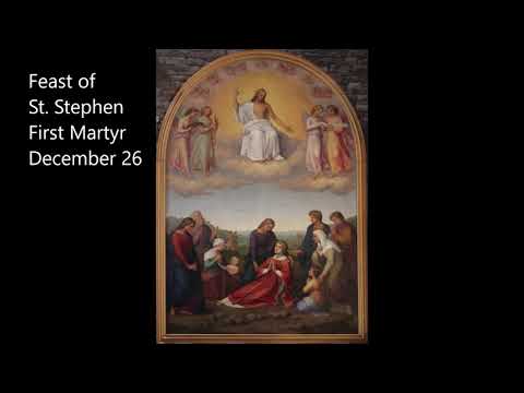 St. Stephen Martyr -Prayer Day for Persecuted Christians