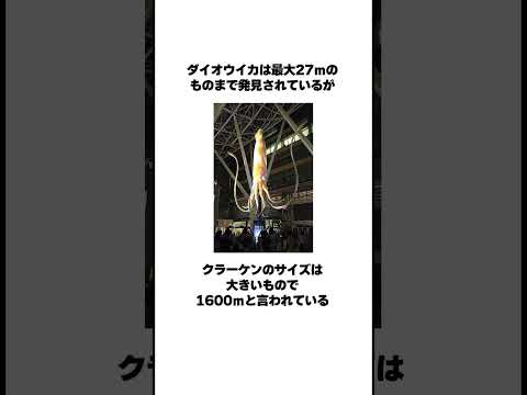 神話のクラーケンは本当に存在したのか?