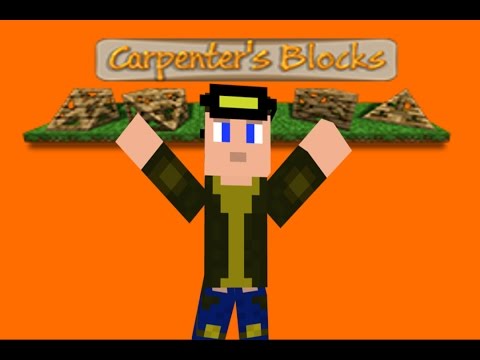 Minecraft | Carpenter's Blocks! | Mod Showcase