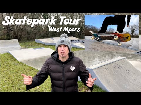 UK Skatepark Tour - West Moors - Damp Mini Ramp Challenge