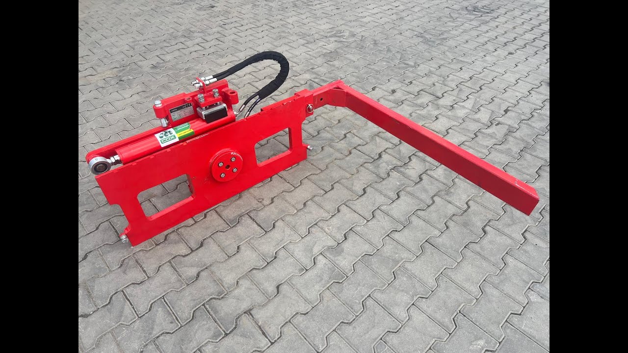 Dobozos raklapforgató (2,5 T) - Targoncához és rakodógéphez + videó