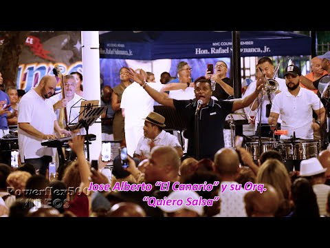 Jose Alberto "El Canario" y su Orq. en 52 Park, Bronx, NY 09/06/2023 - "Quiero Salsa"