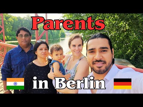 Indian Parents in Germany – Meeting Grandson and German Daughter in Law for the first time !
