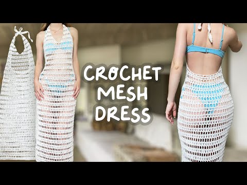 crochet mesh dress tutorial
