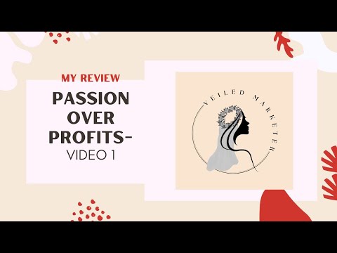 Passion Over Profits Review (MRR - Master Resell Rights)