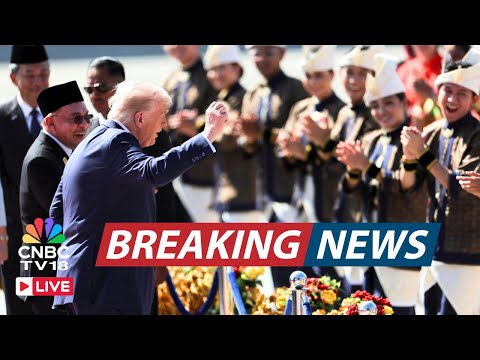 WATCH LIVE: President Trump Arrives in Malaysia To Begin His Asia Visit | ASEAN Summit 2025 | N18G