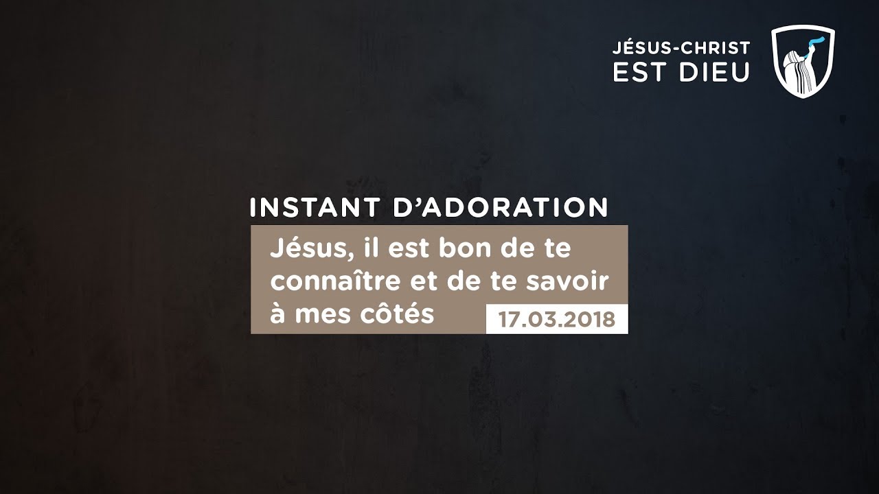 Thumbnail of video: Jésus, il est bon de te connaître et de te savoir à mes côtés - Evry