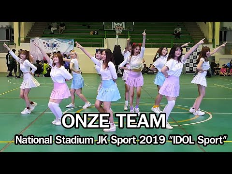 ONZE TEAM Cover  X1 , IZONE @National Stadium JK Sport 2019 "IDOL Sport" 1/12/19 [4K60fps]