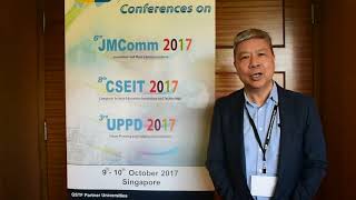Prof. Kong Siu Cheung at CSEIT Conference 2017 by GSTF