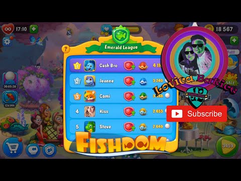 Fishdom - Level 3456 - 3460 - Aquarium Love Story - Gameplay