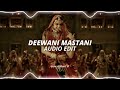 deewani mastani - shreya ghoshal [edit audio]