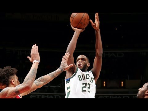 Khris Middleton 20 Points vs Wizards | 1.6.18
