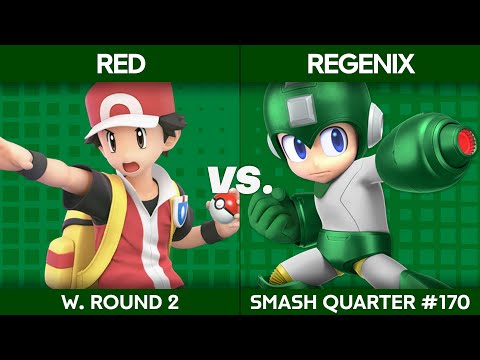 Smash Quarter 170 - Red (Pokemon Trainer) v Regenix (Mega Man): Winners Round 2