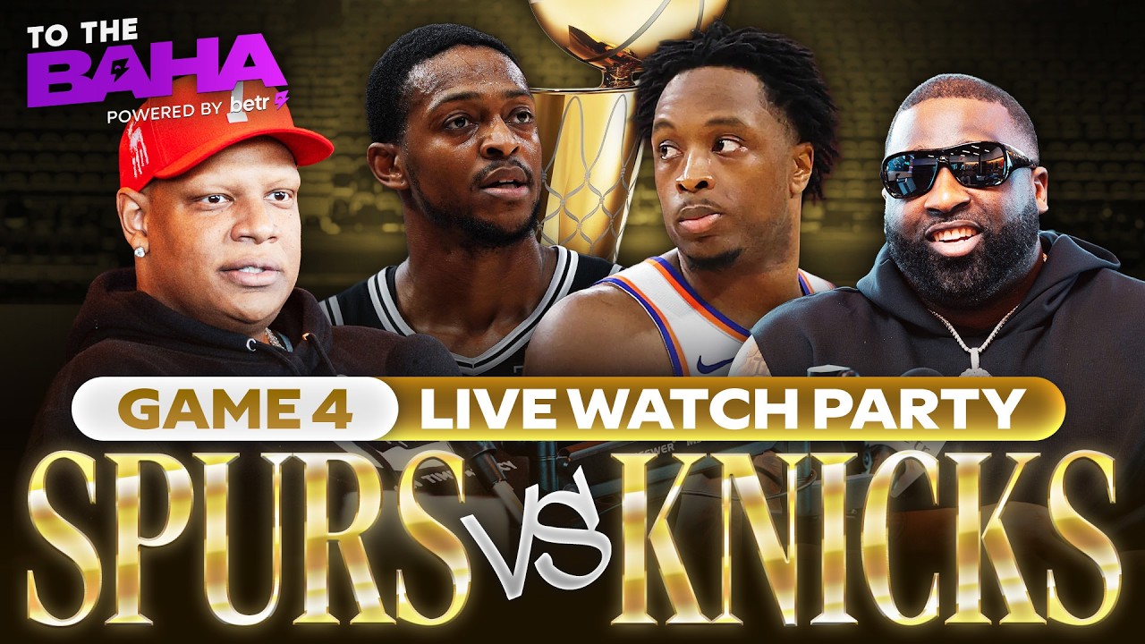 Knicks vs Spurs Game 4 Watch Party with the Baha Boyz 🔥