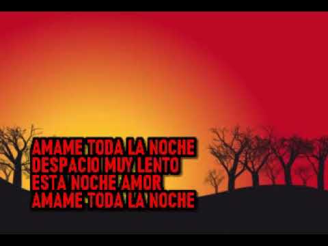 Somos Musica Del Callao - Amame Toda La Noche - Karaoke