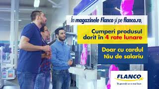 Cumperi produsul dorit in pana la 4 rate lunare doar cu cardul de salariu!