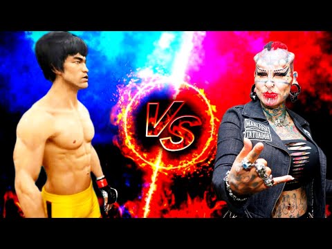 Bruce Lee vs. Vampire Woman - EA Sports UFC 4
