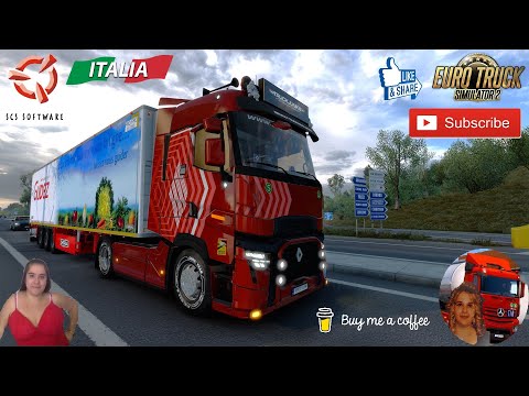 Euro Truck Simulator 2 (1.45) Renault Range T Evolution 21 By Gloover v1.0 First Look + DLC's & Mods