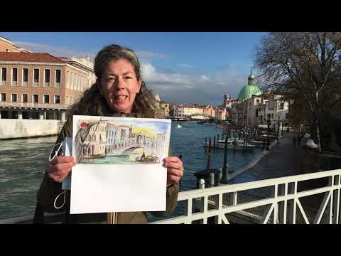 Carla Erizzo e il mezzo disegno per Beirut - Pesce di Pace