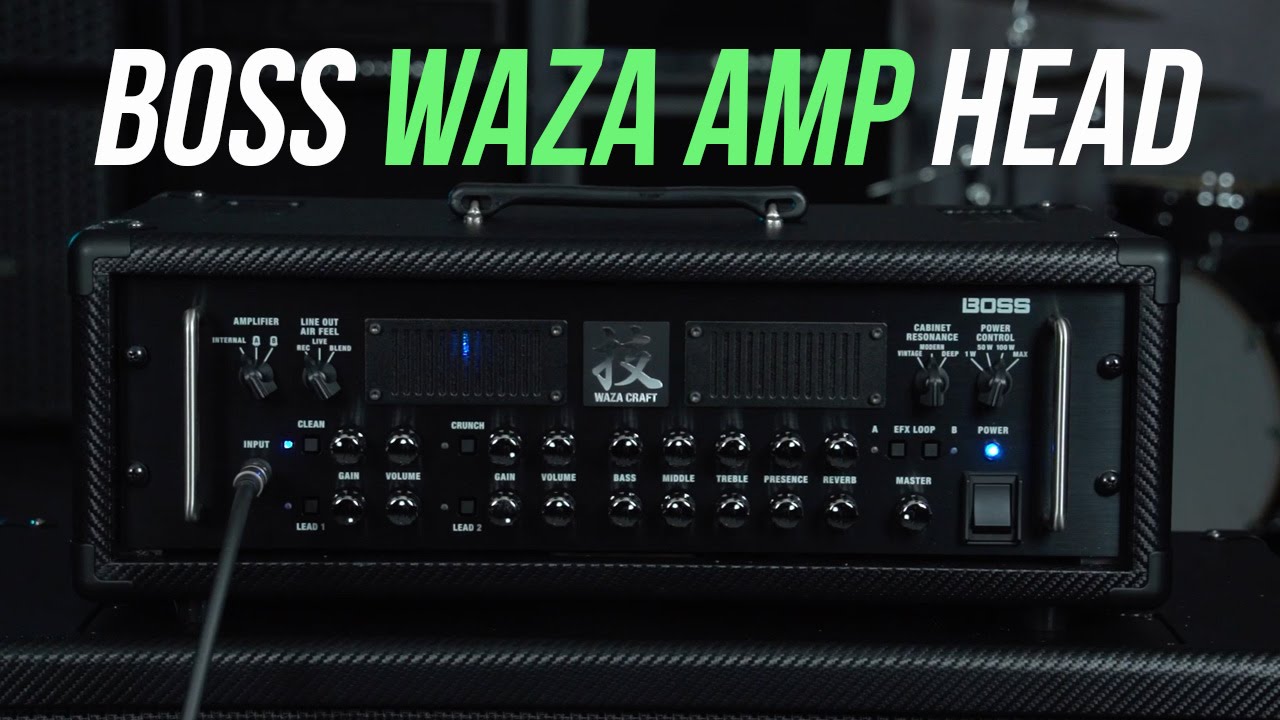 Boss Waza Amp Head and Waza Amp Cabinet 212 - YouTube