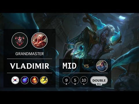 Vladimir Mid vs Yasuo - KR Grandmaster Patch 10.2