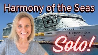 🛳️ Solo Cruising on Harmony of the Seas | Galveston Departure, Sea Days & Costa Maya Adventure 🌞🍹🌴