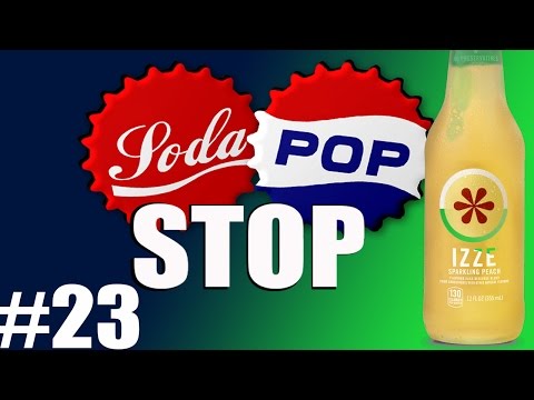 Soda Pop Stop #23 (Soda Review) - Izze Sparkling Peach